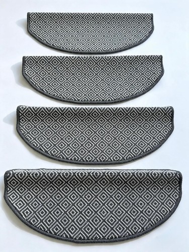 Wool carpet stair tread - wool,