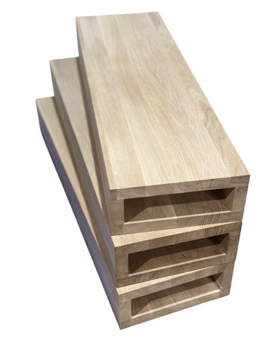 Oak stair tread sleeve - , for