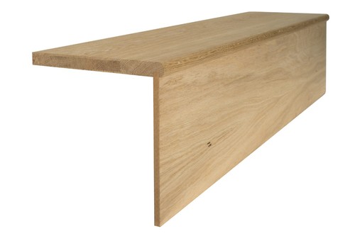 Oak stair cladding steps - stair,