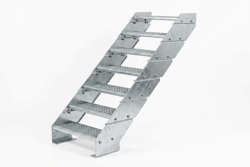 Modular steel steps outdoor - steps,