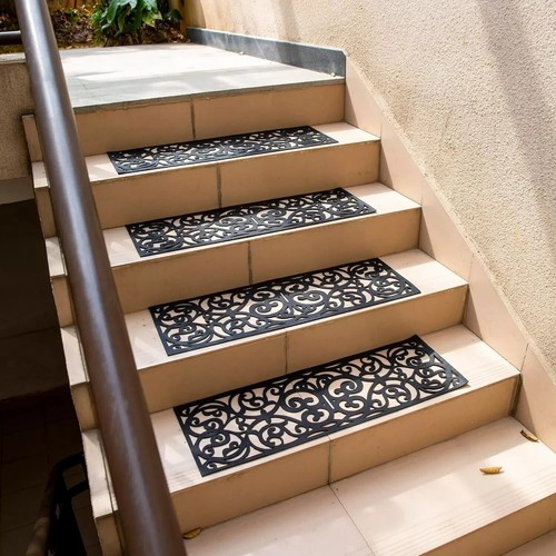Set outdoor rubber stair - outdoor,
