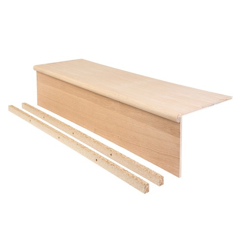 Oak stair cladding treads - stair,