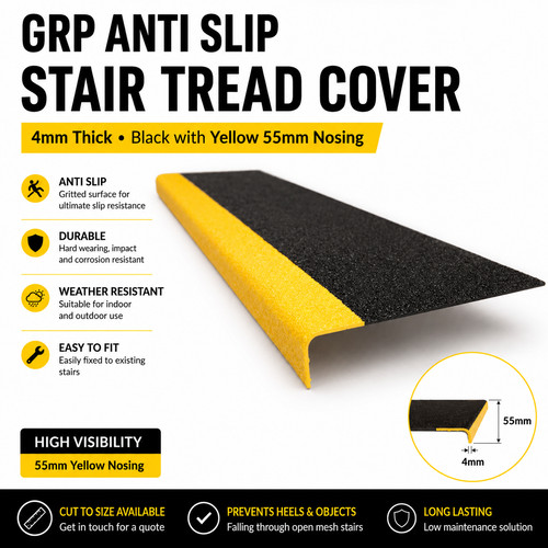 Grp stair tread cover - stair,