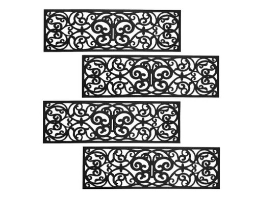 Rubber stair step treads mat - rubber,