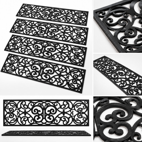 Set anti slip - of, rubber